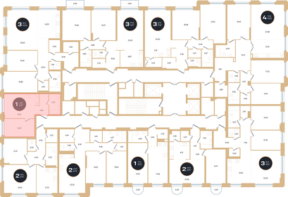 Квартира 41,3 м², 1-комнатная - изображение 2