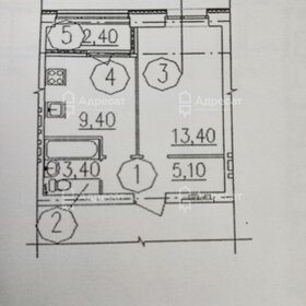 Квартира 31,6 м², 1-комнатная - изображение 1