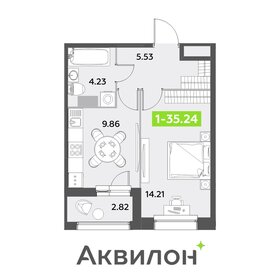 37 м², 1-комнатные апартаменты 8 800 000 ₽ - изображение 11