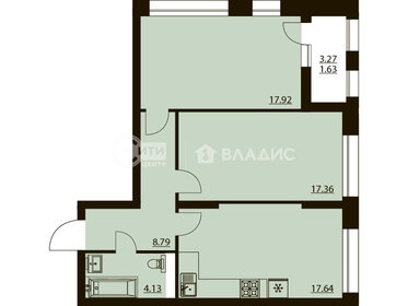 59 м², 2-комнатная квартира 10 500 000 ₽ - изображение 42