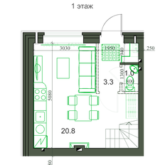 Квартира 48,1 м², 3-комнатная - изображение 3