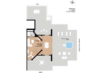 460,7 м², 5-комнатные апартаменты 207 489 920 ₽ - изображение 44