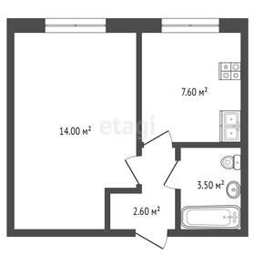 Квартира 27,5 м², 1-комнатная - изображение 2