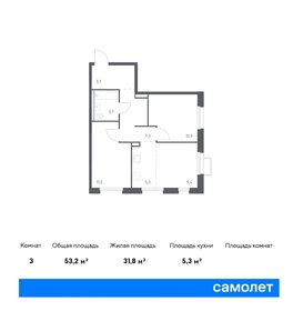 62,8 м², 2-комнатная квартира 12 174 776 ₽ - изображение 20