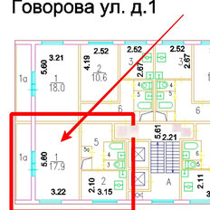 Квартира 32,5 м², 1-комнатная - изображение 1