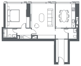 30,9 м², 1-комнатная квартира 10 500 000 ₽ - изображение 112