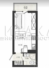 Квартира 24 м², студия - изображение 4