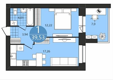 37,2 м², 1-комнатная квартира 3 937 900 ₽ - изображение 32