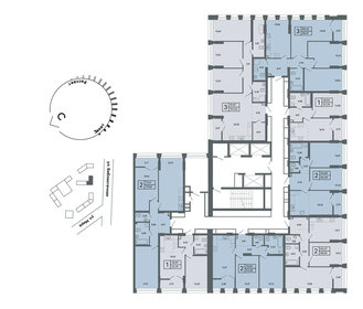 70,6 м², 2-комнатная квартира 11 360 000 ₽ - изображение 64