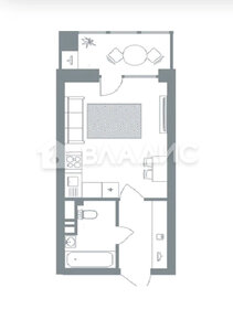 Квартира 36,1 м², студия - изображение 4