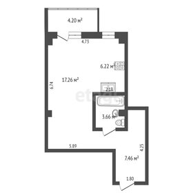 Квартира 36,2 м², 1-комнатная - изображение 1