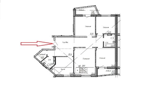 110 м², 4-комнатная квартира 21 500 000 ₽ - изображение 106
