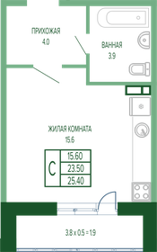 30 м², квартира-студия 5 800 000 ₽ - изображение 73