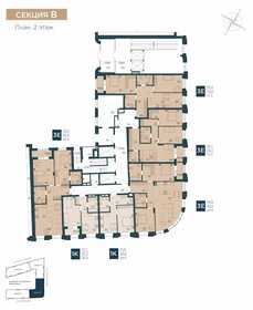 69,3 м², 3-комнатная квартира 15 182 105 ₽ - изображение 35