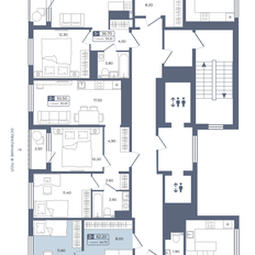 Квартира 62,2 м², 2-комнатная - изображение 3