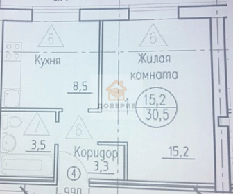 29,6 м², 1-комнатная квартира 2 199 000 ₽ - изображение 40