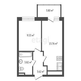 Квартира 30,7 м², 1-комнатная - изображение 2