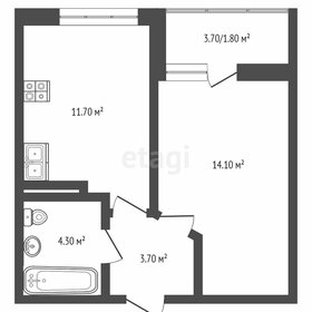 37 м², 1-комнатная квартира 6 000 000 ₽ - изображение 41