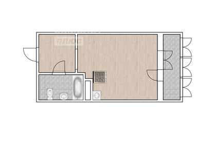 64 м², 3-комнатная квартира 16 700 000 ₽ - изображение 49