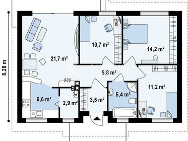 270 м² дом, 6 соток участок 4 500 000 ₽ - изображение 49