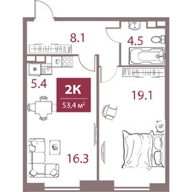 62,6 м², 2-комнатная квартира 33 900 000 ₽ - изображение 102