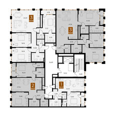 Квартира 136,2 м², 3-комнатная - изображение 2