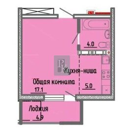 Квартира 31 м², 1-комнатная - изображение 1