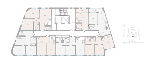 57,5 м², 1-комнатная квартира 10 500 000 ₽ - изображение 2