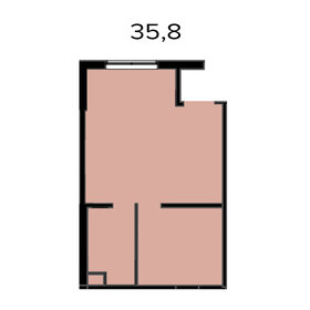 33 м², 1-комнатная квартира 12 850 000 ₽ - изображение 18