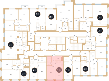 Квартира 47,4 м², 1-комнатная - изображение 2