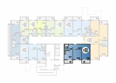 56 м², 2-комнатная квартира 4 800 000 ₽ - изображение 1