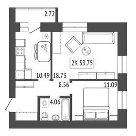 62,2 м², 3-комнатная квартира 5 300 000 ₽ - изображение 65