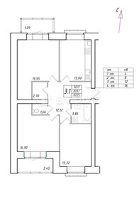 Квартира 87 м², 3-комнатная - изображение 1