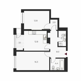 75,1 м², 2-комнатная квартира 11 850 000 ₽ - изображение 79