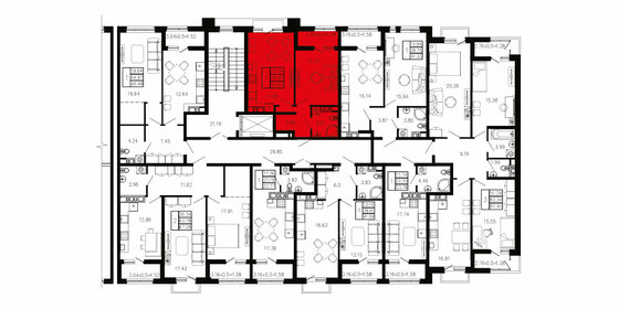 Квартира 40,6 м², 1-комнатная - изображение 2