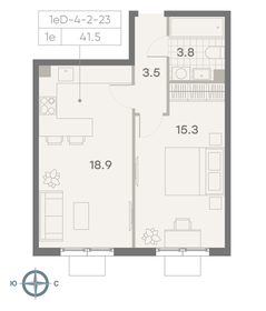 61 м², 4-комнатная квартира 9 872 000 ₽ - изображение 75