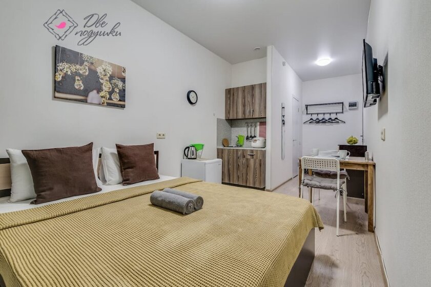 18 м², квартира-студия 2 499 ₽ в сутки - изображение 1