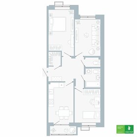 71,4 м², 3-комнатная квартира 9 620 000 ₽ - изображение 25