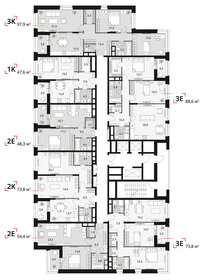 46,4 м², 2-комнатная квартира 20 542 000 ₽ - изображение 25