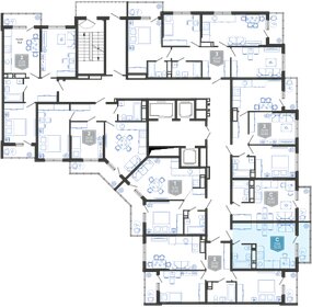 23,4 м², квартира-студия 6 303 960 ₽ - изображение 26