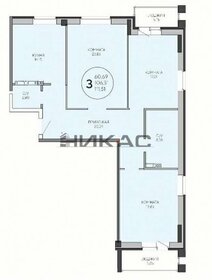 Квартира 116 м², 3-комнатная - изображение 1