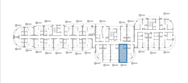 Квартира 46,5 м², 1-комнатные - изображение 1