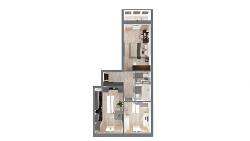 72,4 м², 3-комнатная квартира 8 500 000 ₽ - изображение 134
