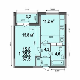 32,8 м², квартира-студия 4 150 000 ₽ - изображение 36