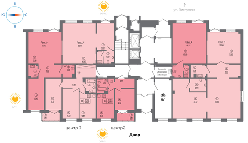 Квартира 65,4 м², 2-комнатная - изображение 2