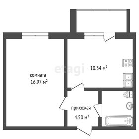 35,5 м², 1-комнатная квартира 3 700 000 ₽ - изображение 15