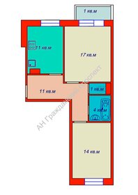 60,1 м², 2-комнатная квартира 5 700 000 ₽ - изображение 12