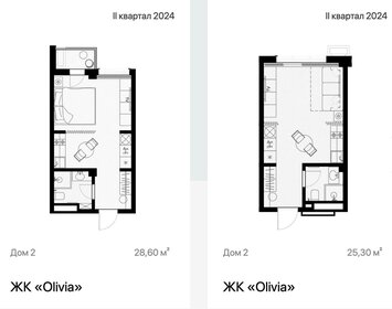 Квартира 30,5 м², студия - изображение 1