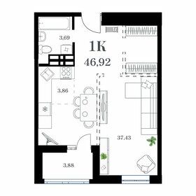 37,2 м², 2-комнатная квартира 9 855 000 ₽ - изображение 48