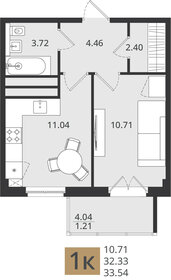 42,9 м², 2-комнатная квартира 4 100 000 ₽ - изображение 77